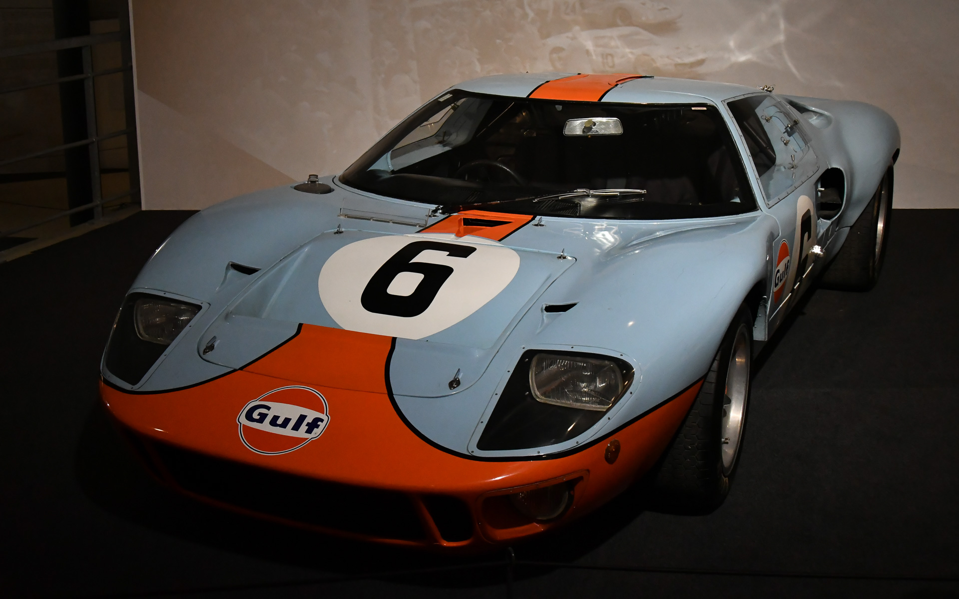 こちらも展示に加わったフォード GT40（1968年）