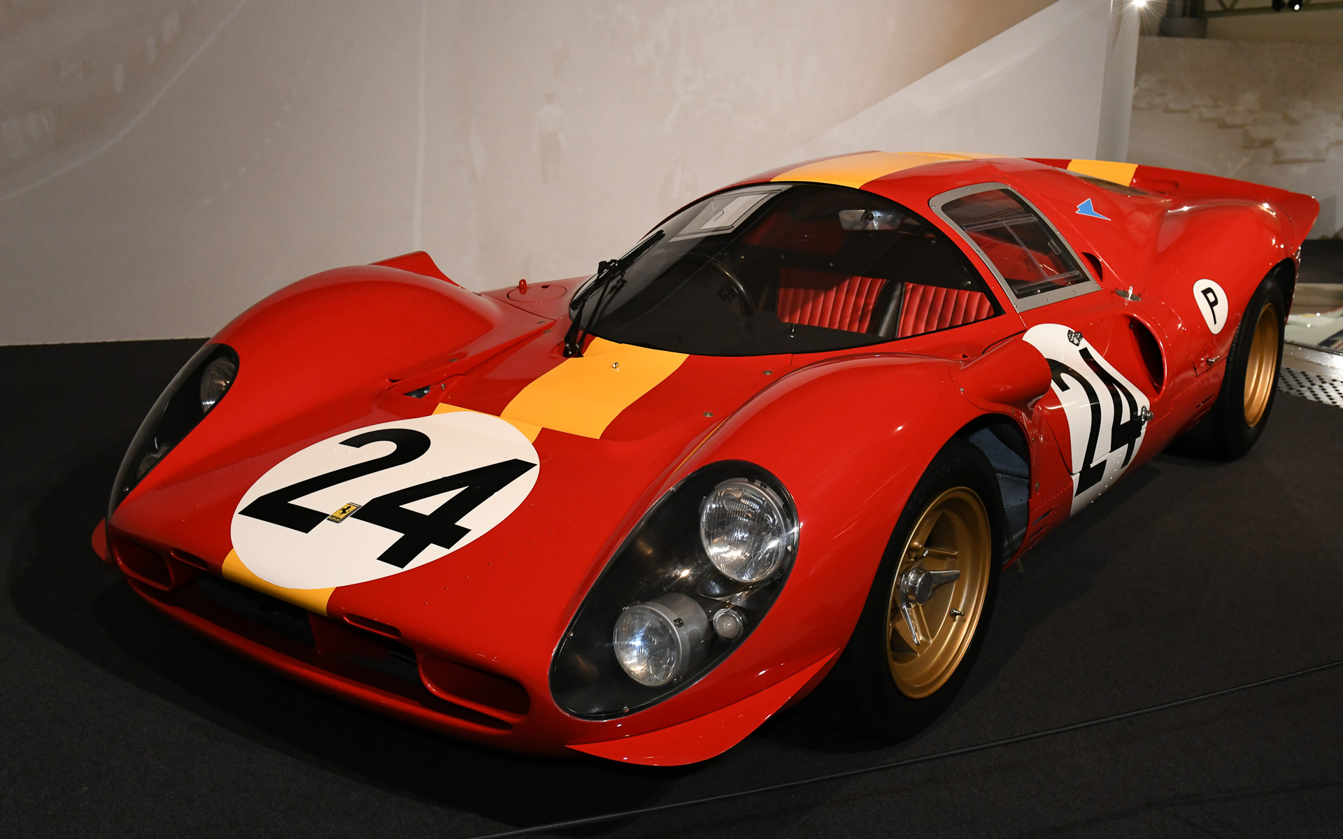 6月1日から展示されていた「フェラーリ 330 P4（1967年）」