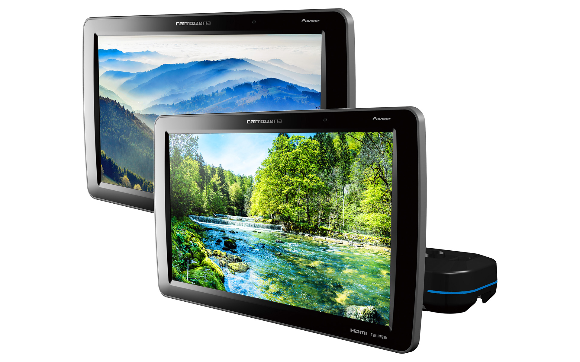 9V型ワイドVGAプライベートモニター「TVM-PW930T II（2台セット）」