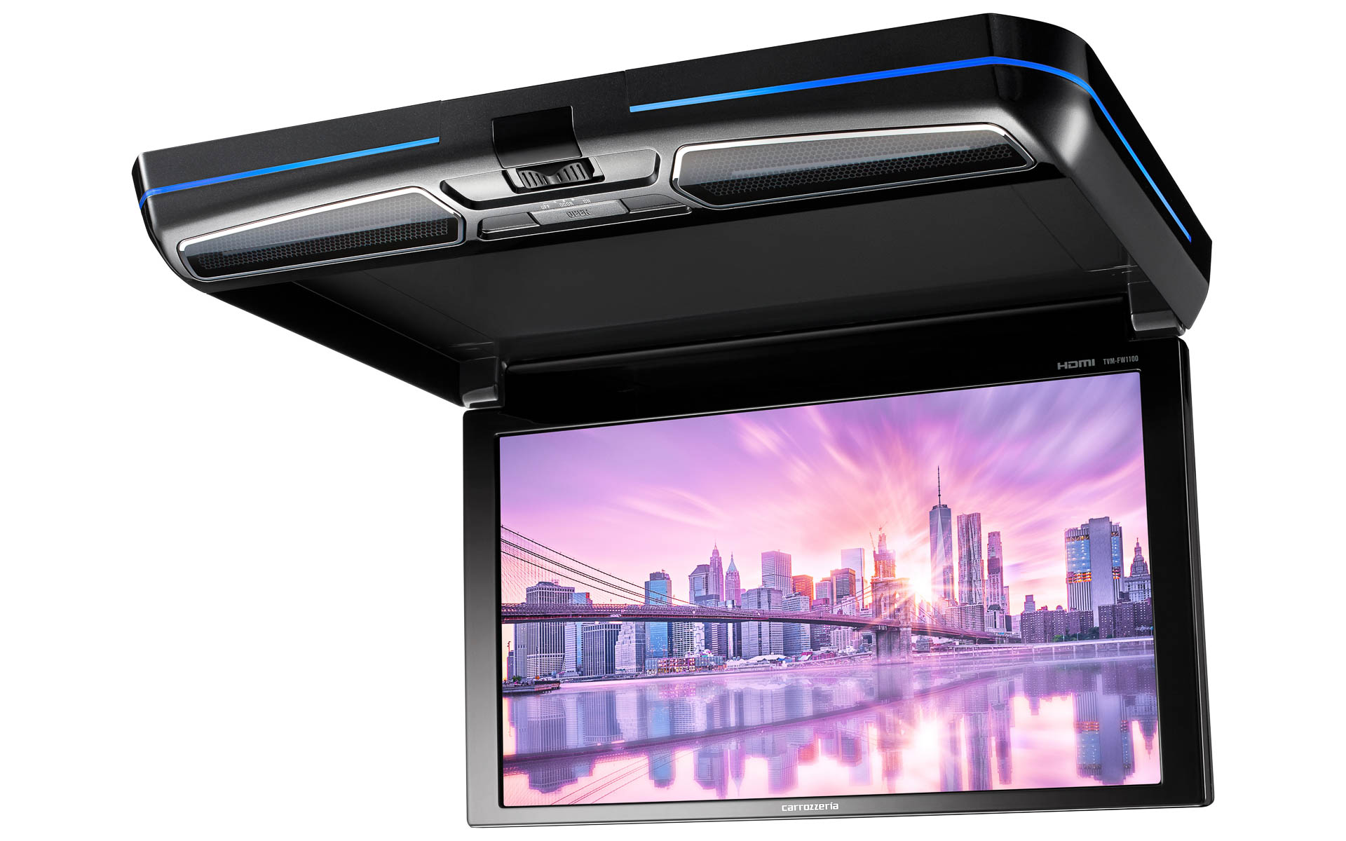 11.6V型ワイドXGAパネルを搭載するフリップダウンモニター「TVM-FW1100II-B」