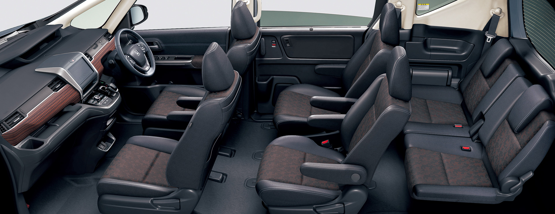 専用ステッチ（シルバー）コンビシート＆インテリア