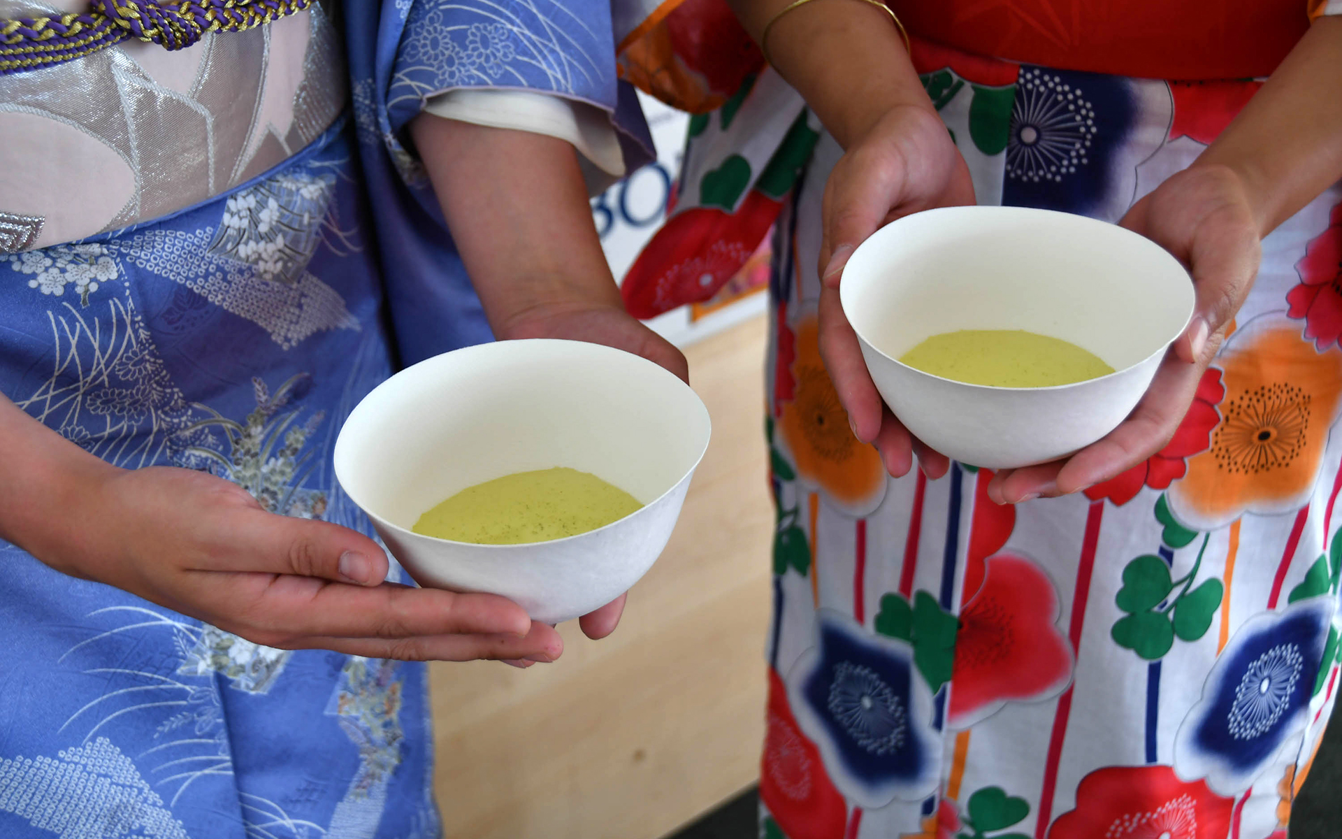 ル・マンで飲む緑茶は最高です