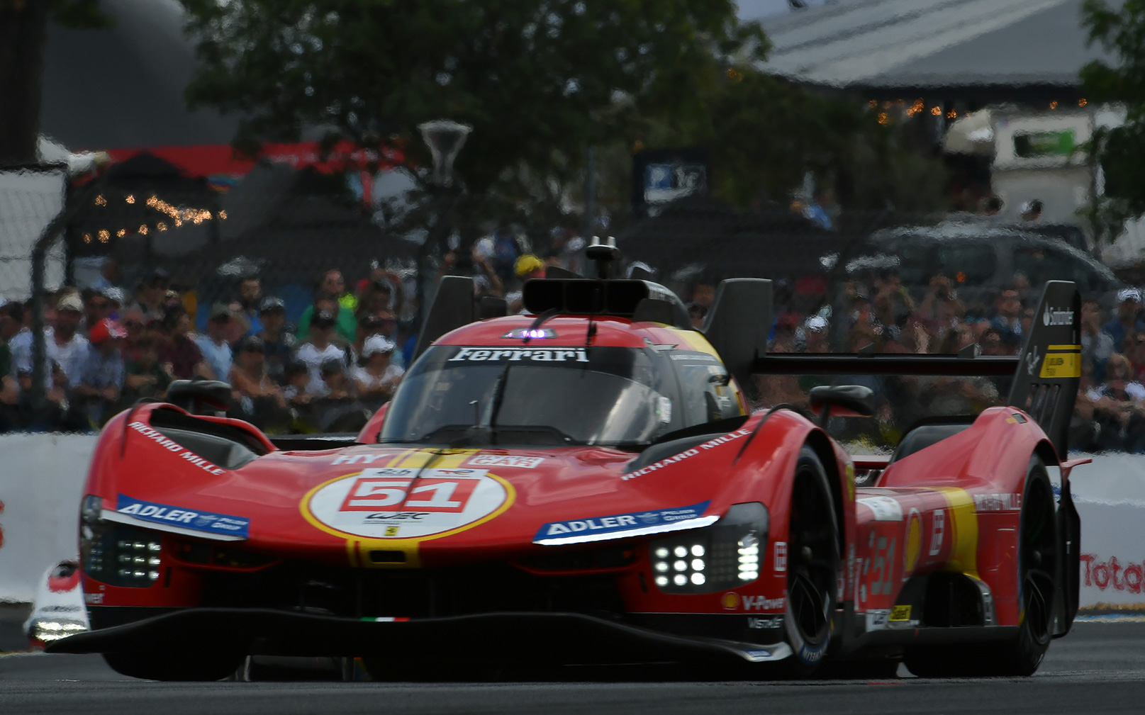 優勝したフェラーリの51号車 Ferrari 499P（Alessandro PIER GUIDI/James CALADO/Antonio GIOVINAZZI）