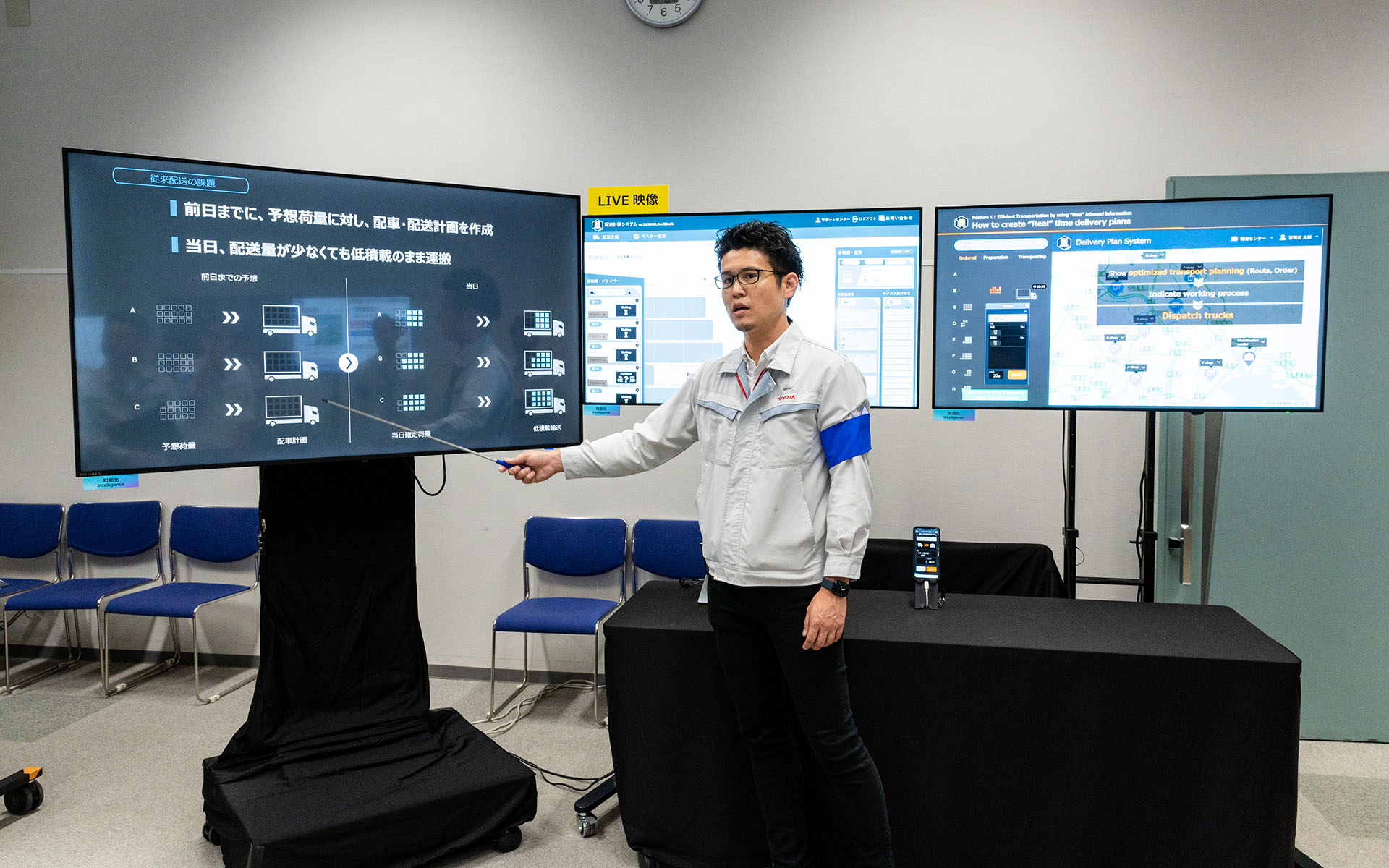 高効率輸送オペレーション支援システム（E-TOSS）