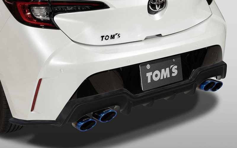 トムス、マイナーチェンジ後の「カローラスポーツ」用スタイリング