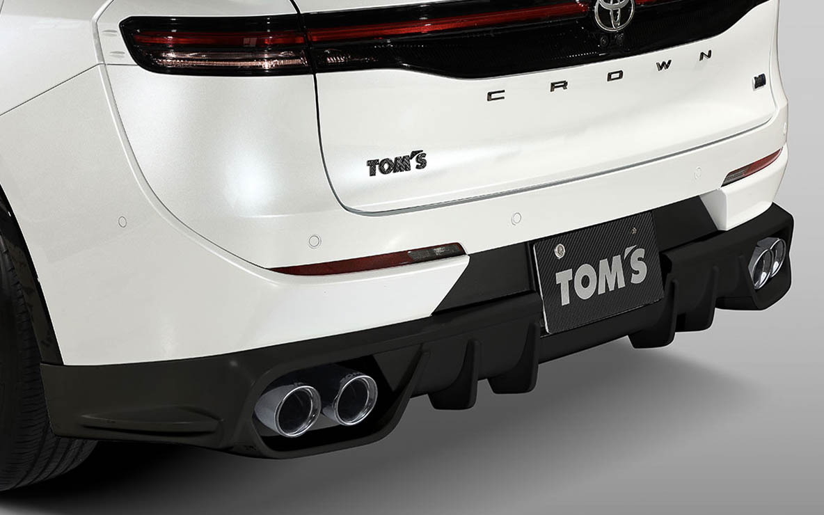 リアアンダーディフューザー（エキゾーストシステム「トムス・バレル」同時装着時）