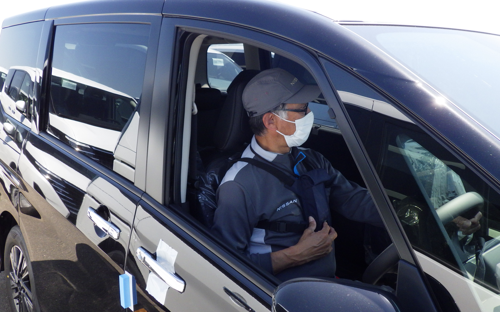 作業者による駐車車両の位置登録