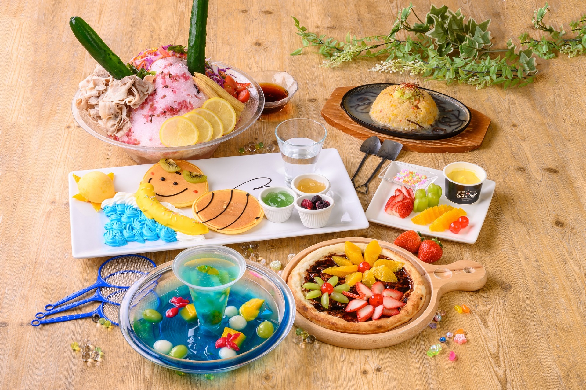 季節限定メニューも販売される