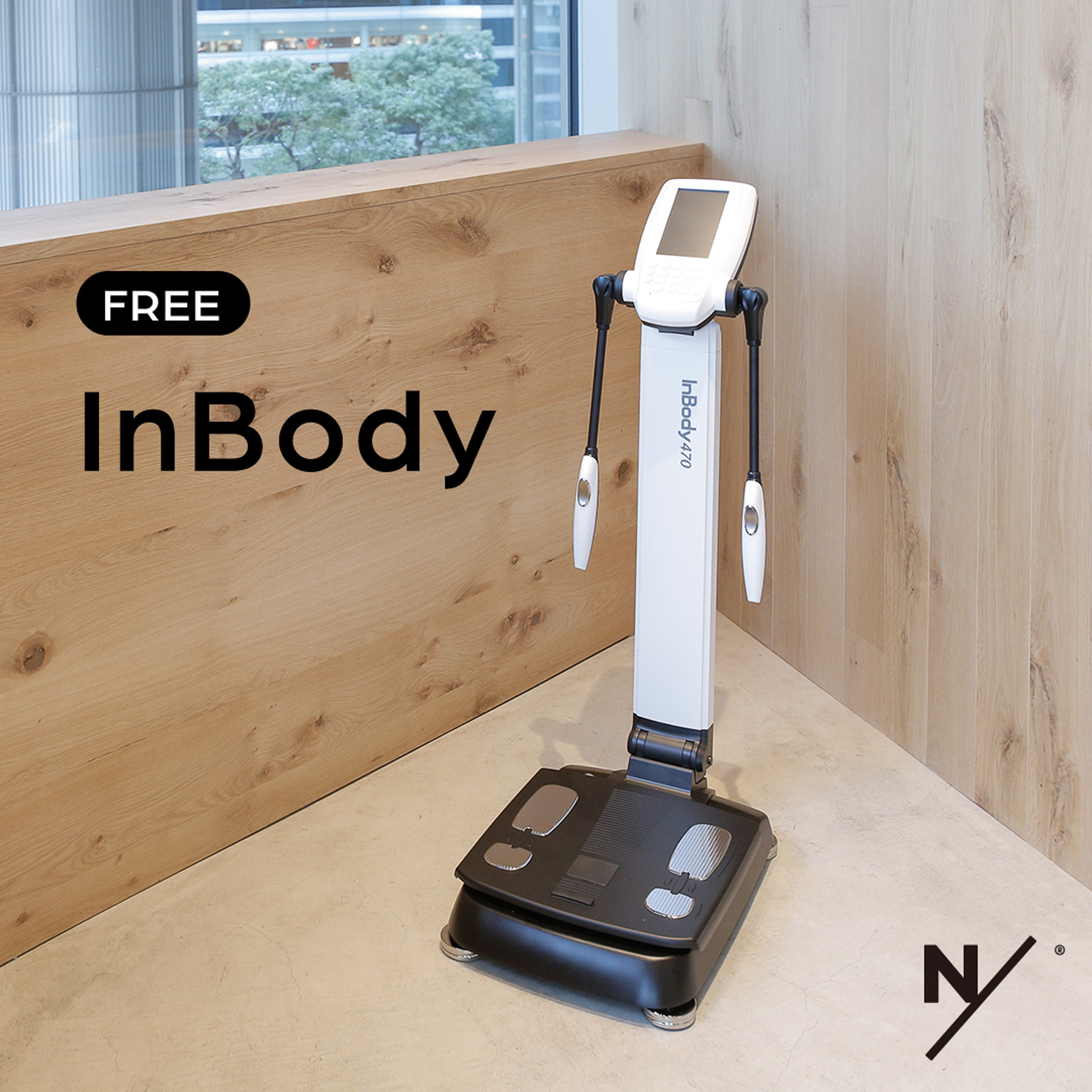 NEUTRAL WORKS.HIBIYAの体成分分析装置