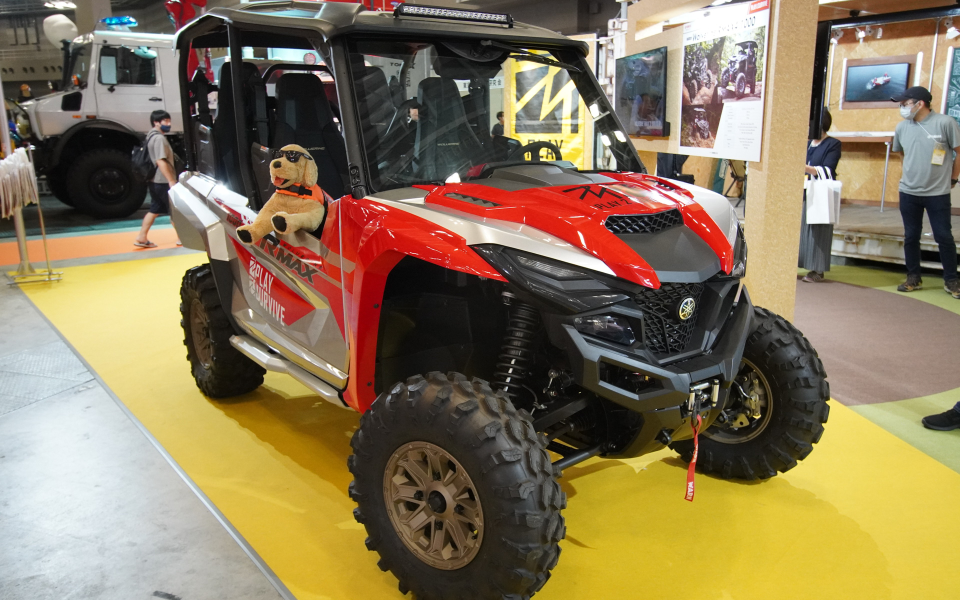 ヤマハの全地形対応車の「Wolverine RMAX4 1000」