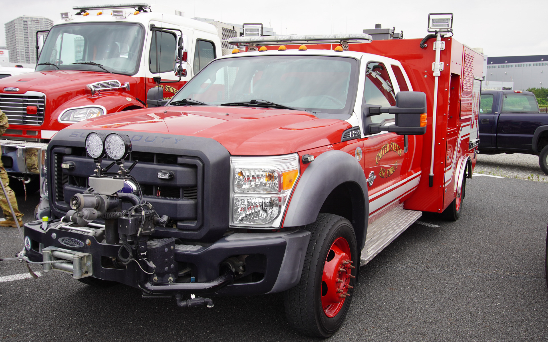 アメリカ空軍の消防車
