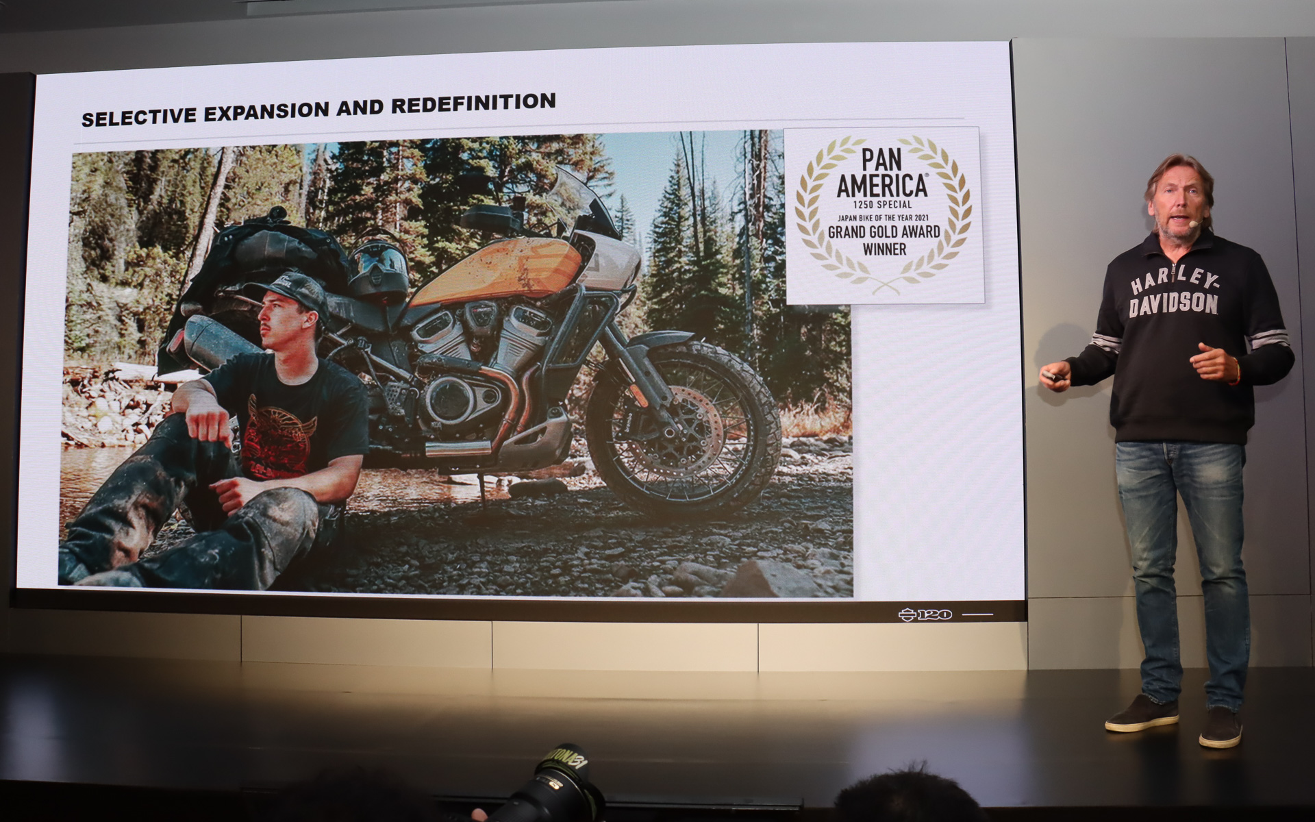「パン アメリカ 1250」はJAPAN BIKE OF THE YEAR 2021でGRAND GOLD AWARDを獲得している