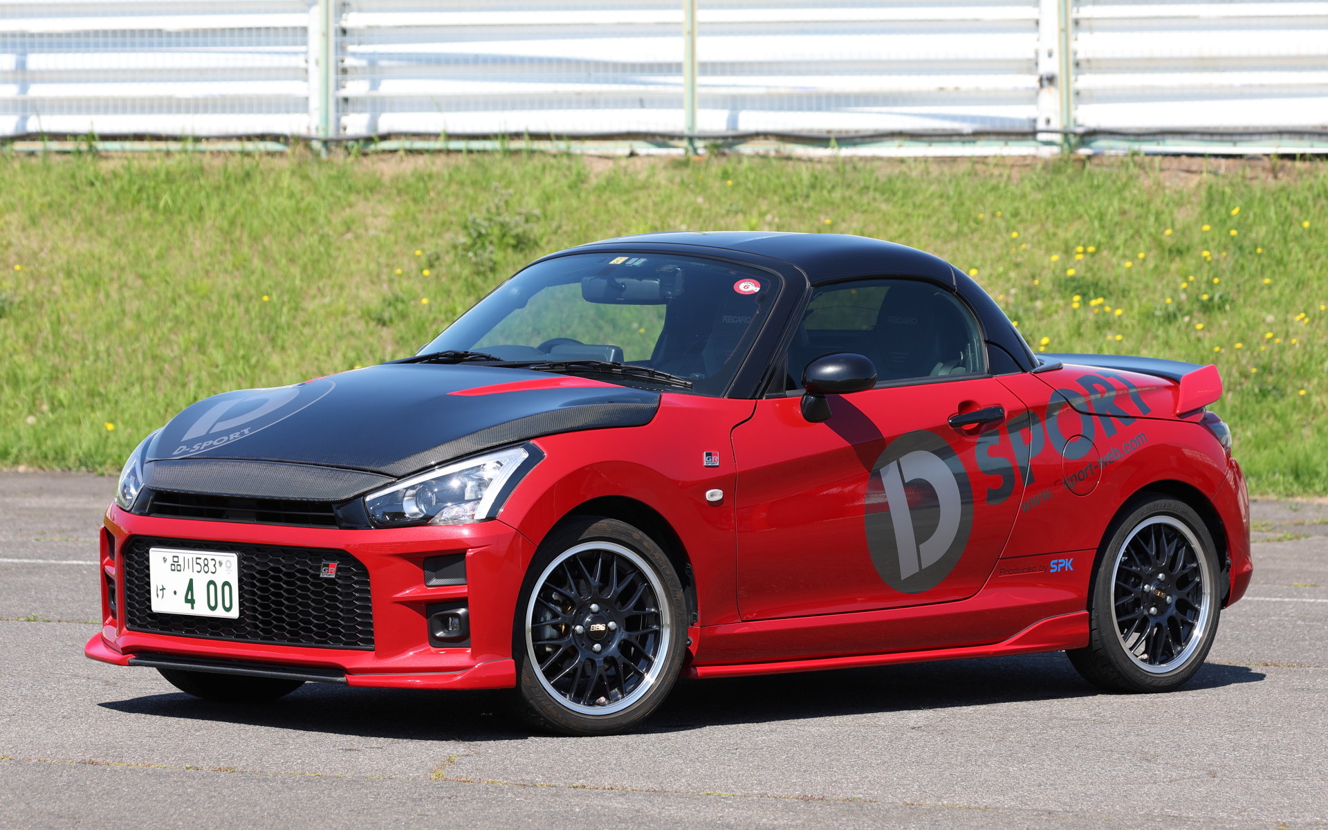 S-SPEC サスペンションキット装着コペン（LA400K/A）