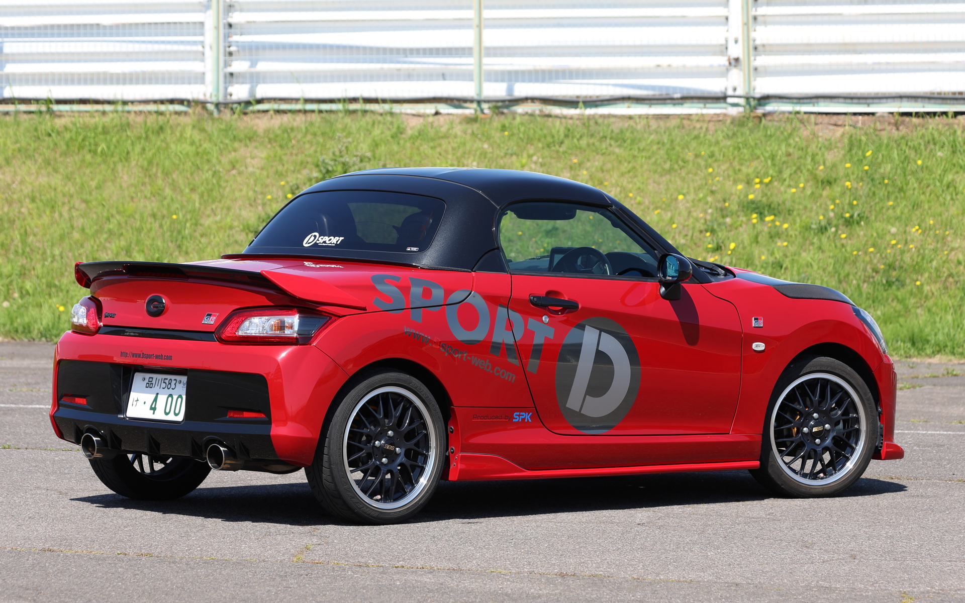 S-SPEC サスペンションキット装着コペン（LA400K/A）