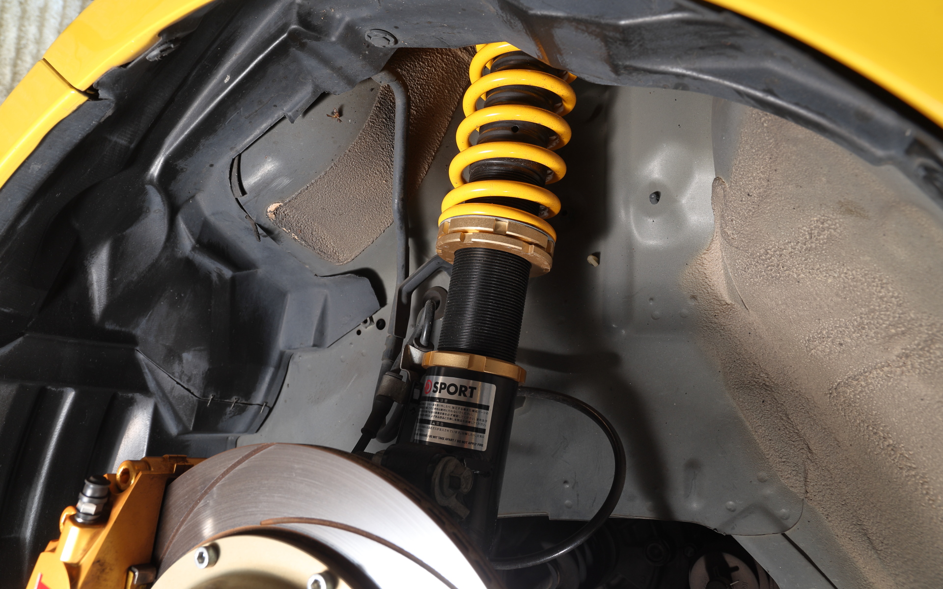 コペン（L880K）フロント装着状態