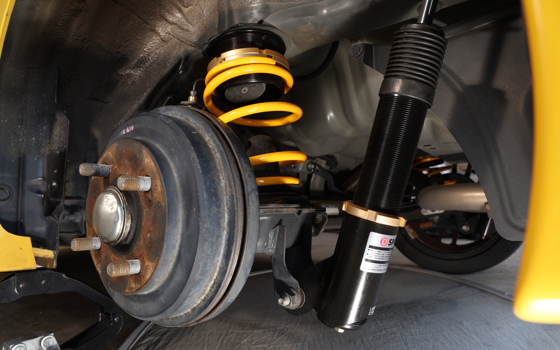 コペン（L880K）リア装着状態