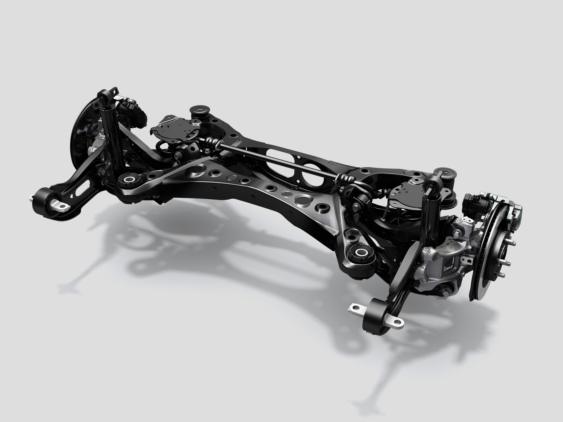 ダブルウィッシュボーン式リアサスペンション