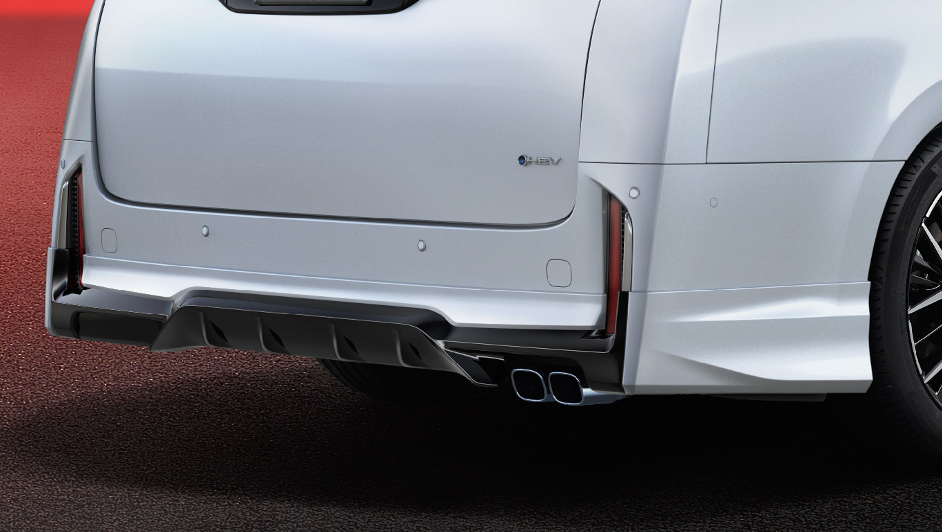 GRリアバンパースポイラー＆GRドレスアップマフラー