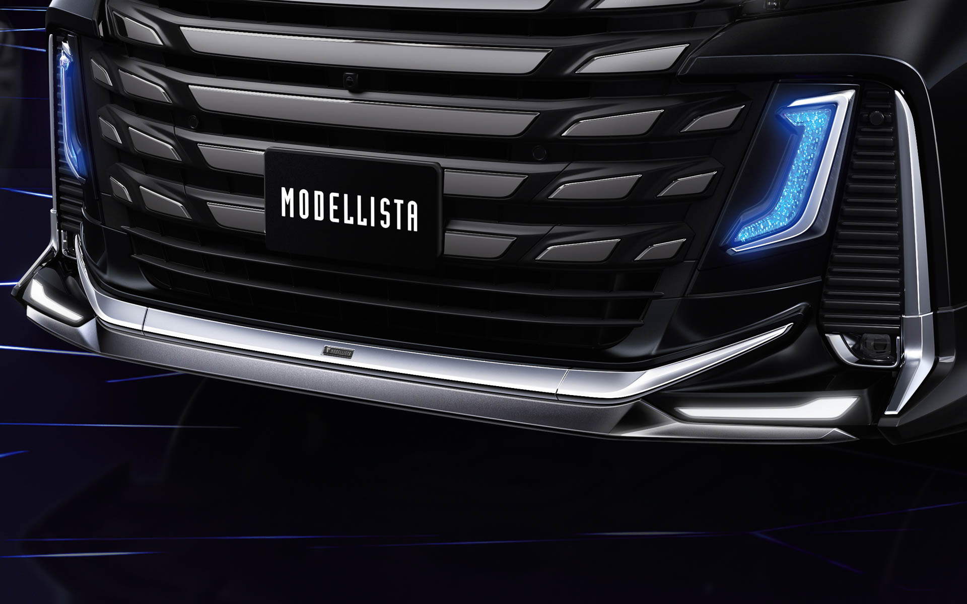 フロントスポイラー（セット販売のみ）点灯時