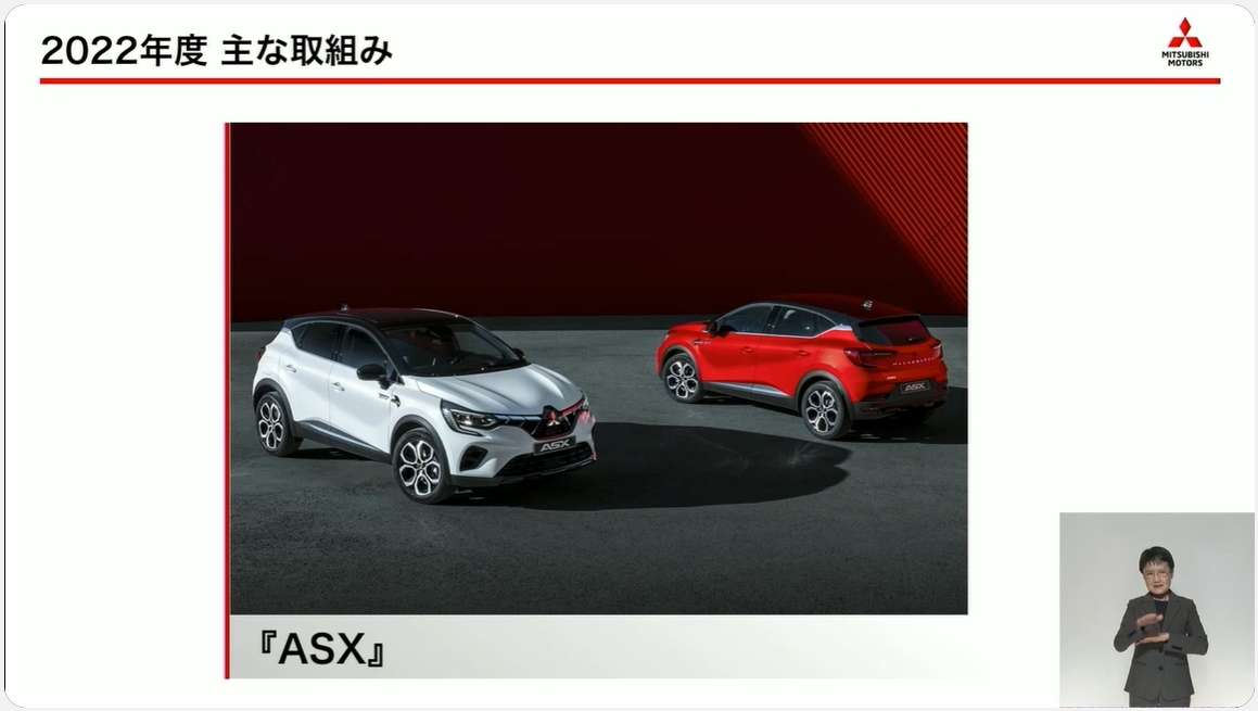 ルノーからOEM供給される「ASX」、「XFC コンセプト」をベースとした新型コンパクトSUV、「XRT コンセプト」をベースとした新型「トライトン」といった新型車の市場投入でさらなる成長を目指す