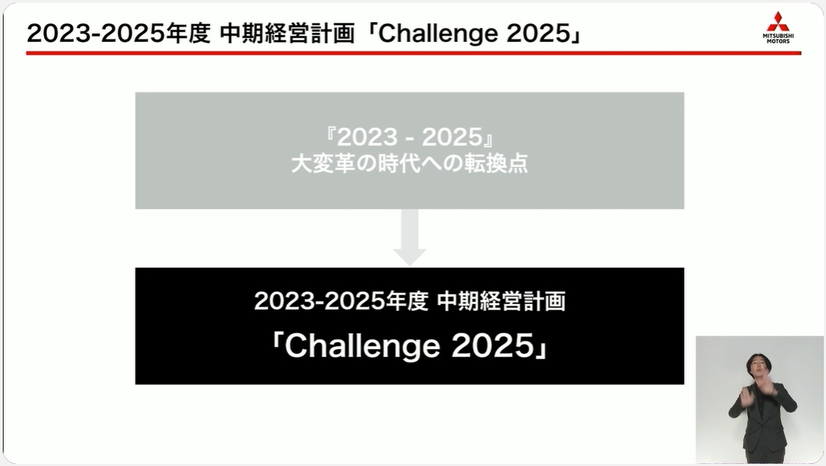 2023年度～2025年度は「新しい時代に変わっていくための転換点になっていく」と加藤氏