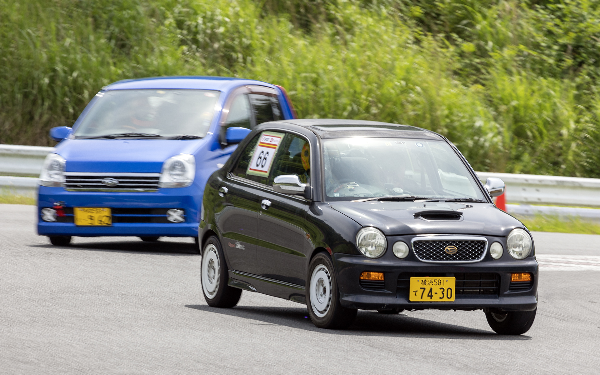 ショートサーキットの最終コーナーは出口のRもキツくなるので難しいところ