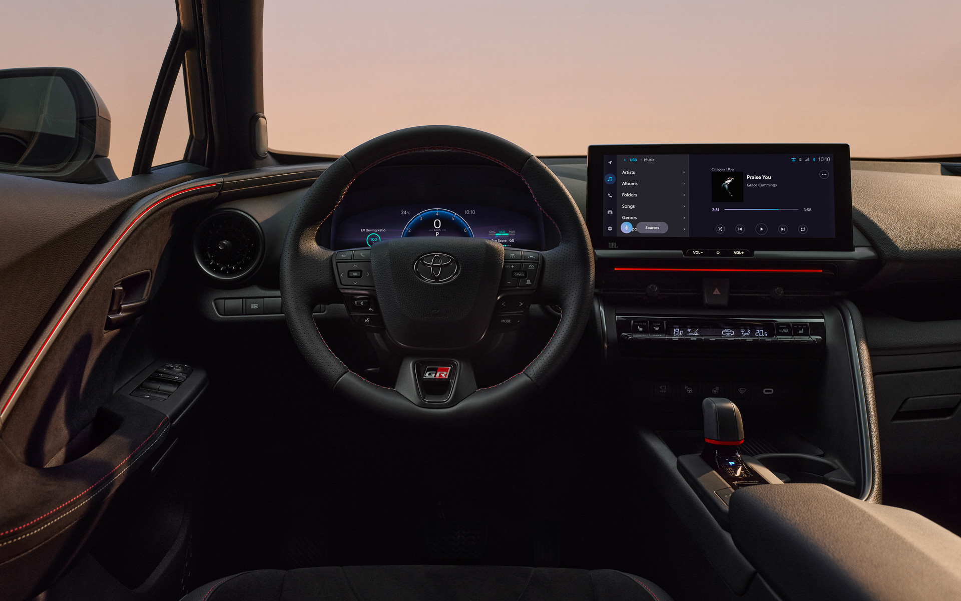 新型「C-HR」のインテリア