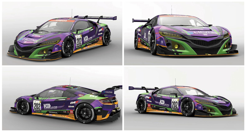 エヴァンゲリオン レーシング、スーパー耐久第3戦SUGOに限定カラーの