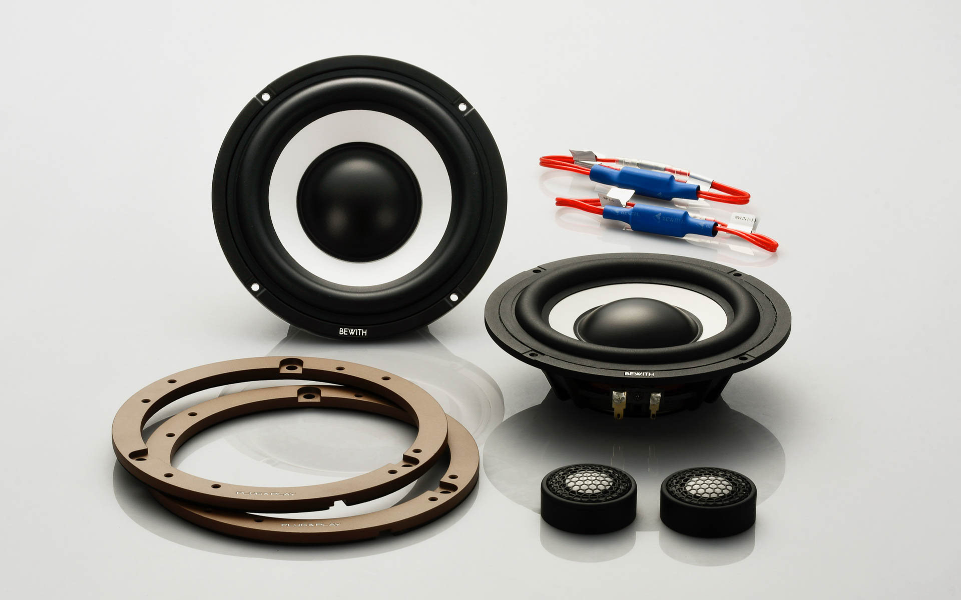 BEWITH Platinum Voice for DOBLO フロント用スピーカーセット