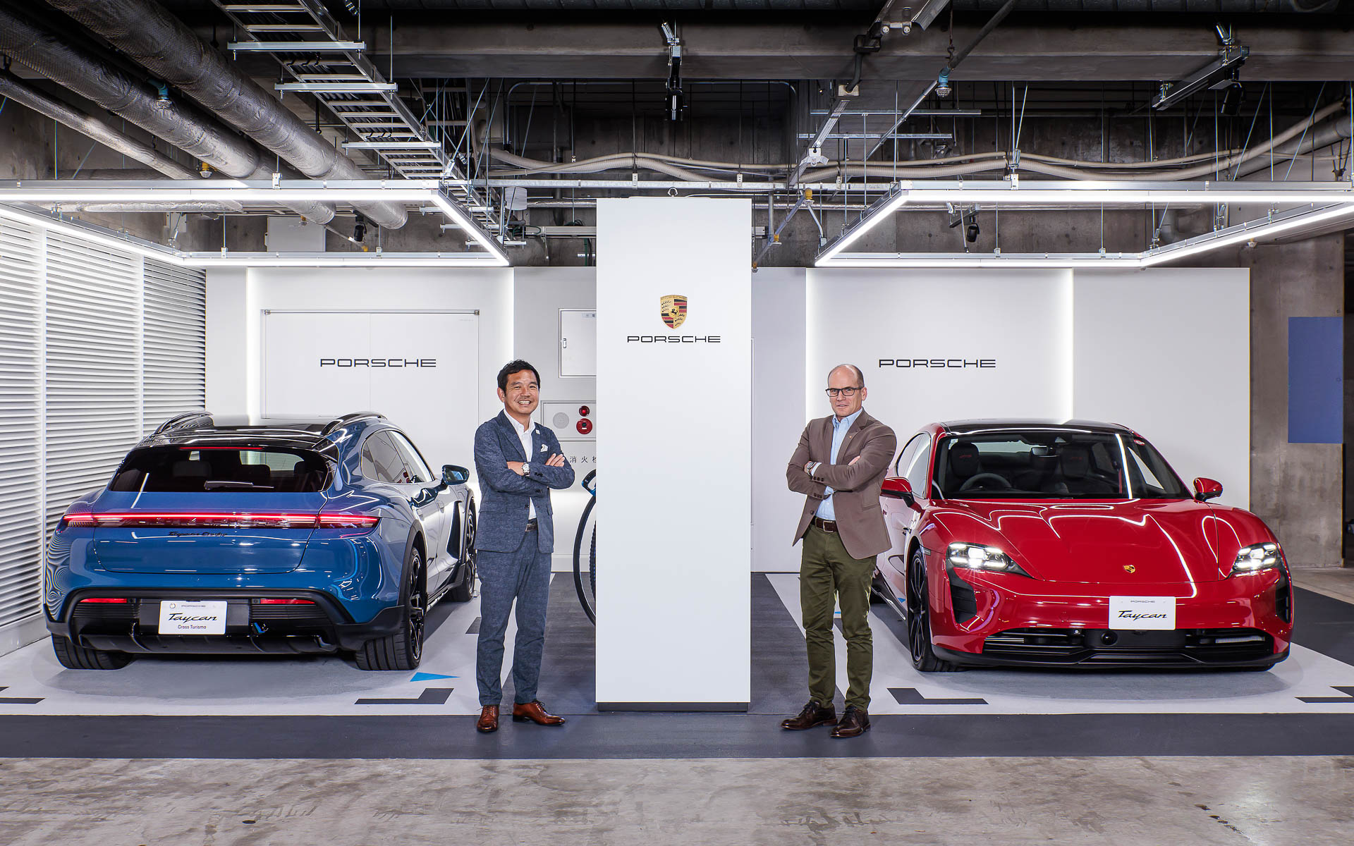 ヒルトン東京お台場地下駐車場内に「ポルシェ ターボチャージングステーション」を開設