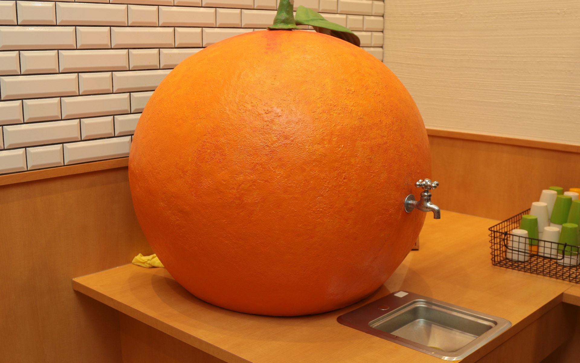 ミカンジュースは子どもに人気