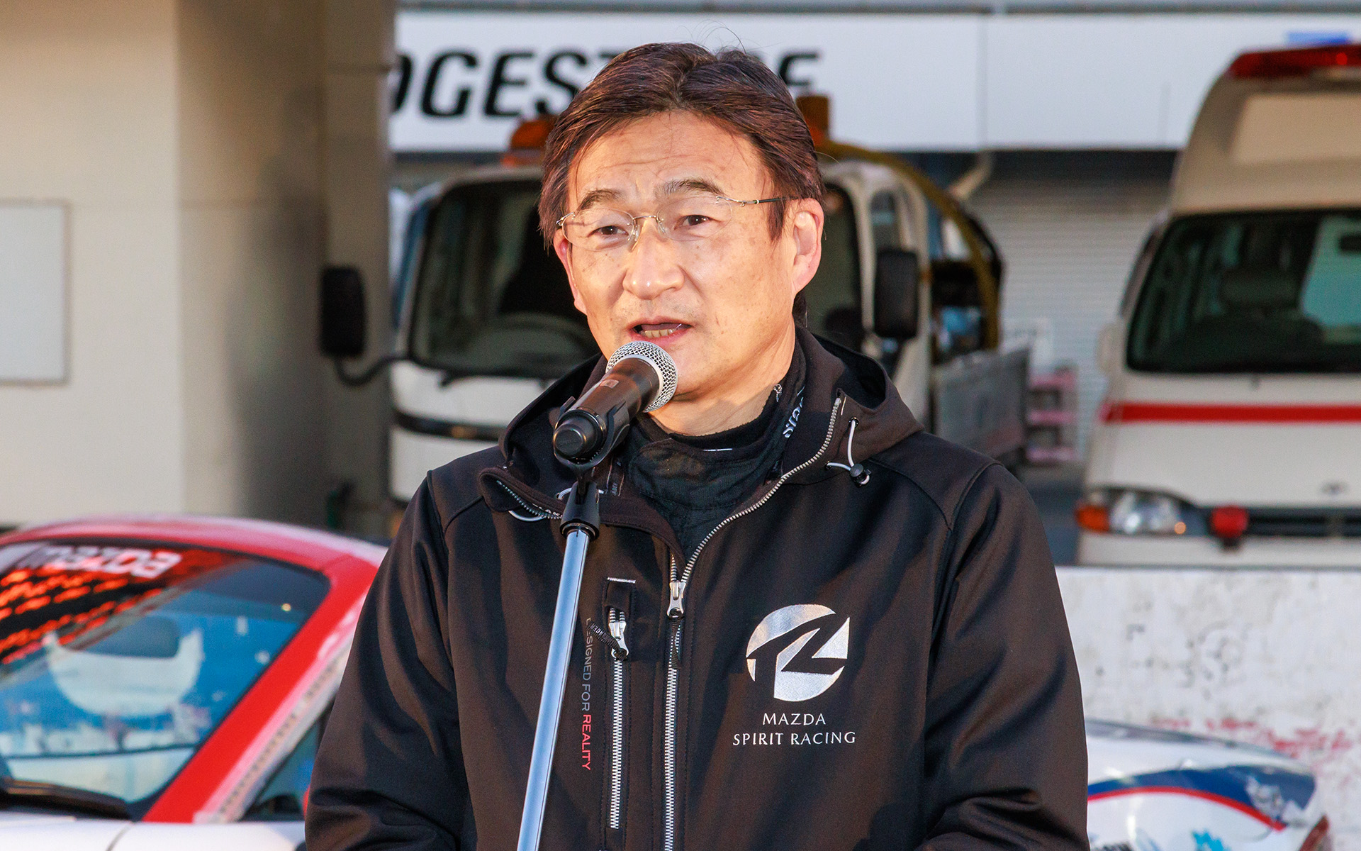 思いを語るマツダ株式会社 取締役専務執行役員の廣瀬一郎氏