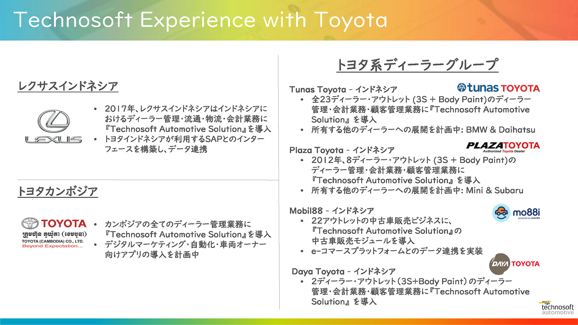 海外での採用事例