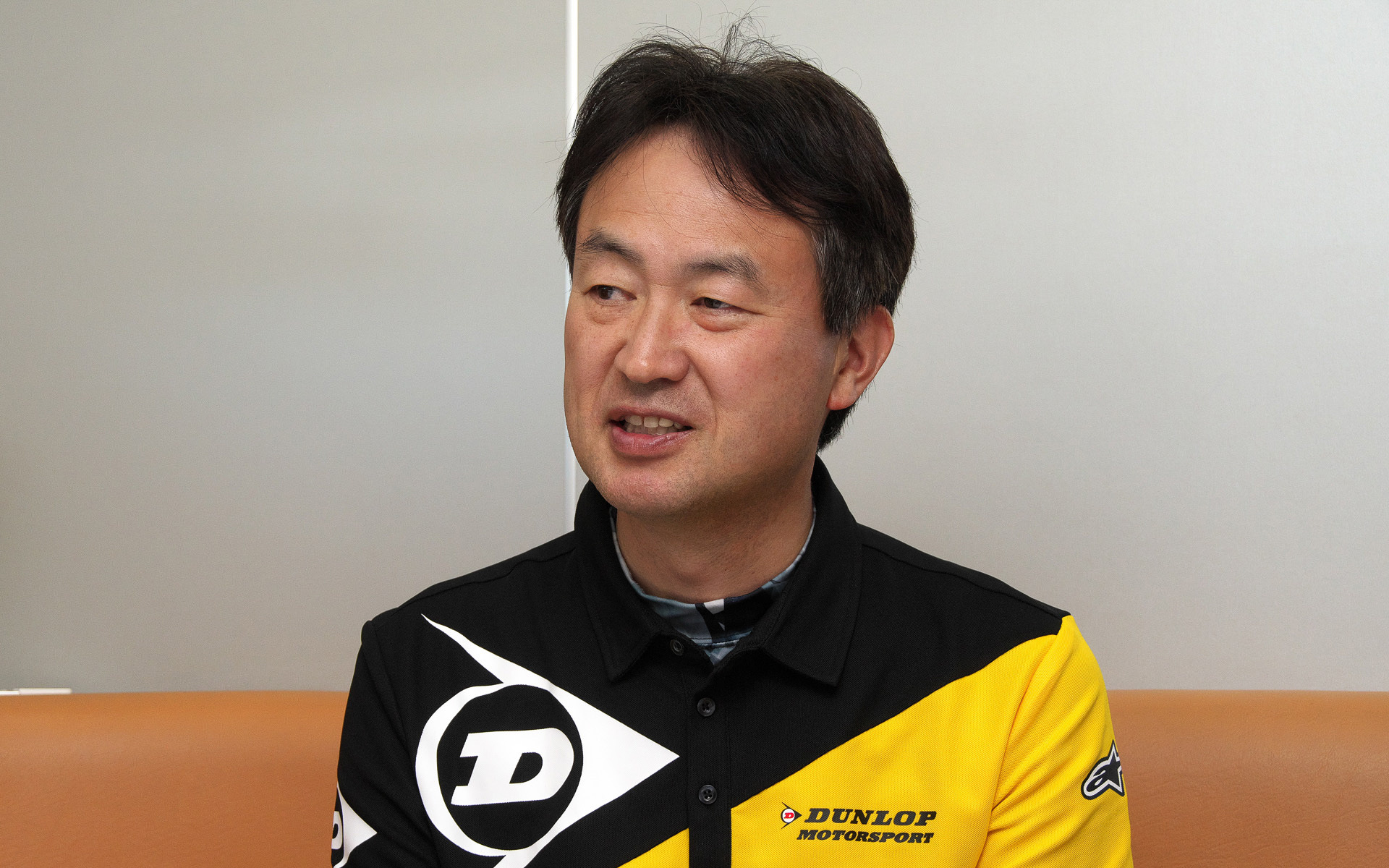 住友ゴム工業株式会社 モータースポーツ部長 竹内二郎氏