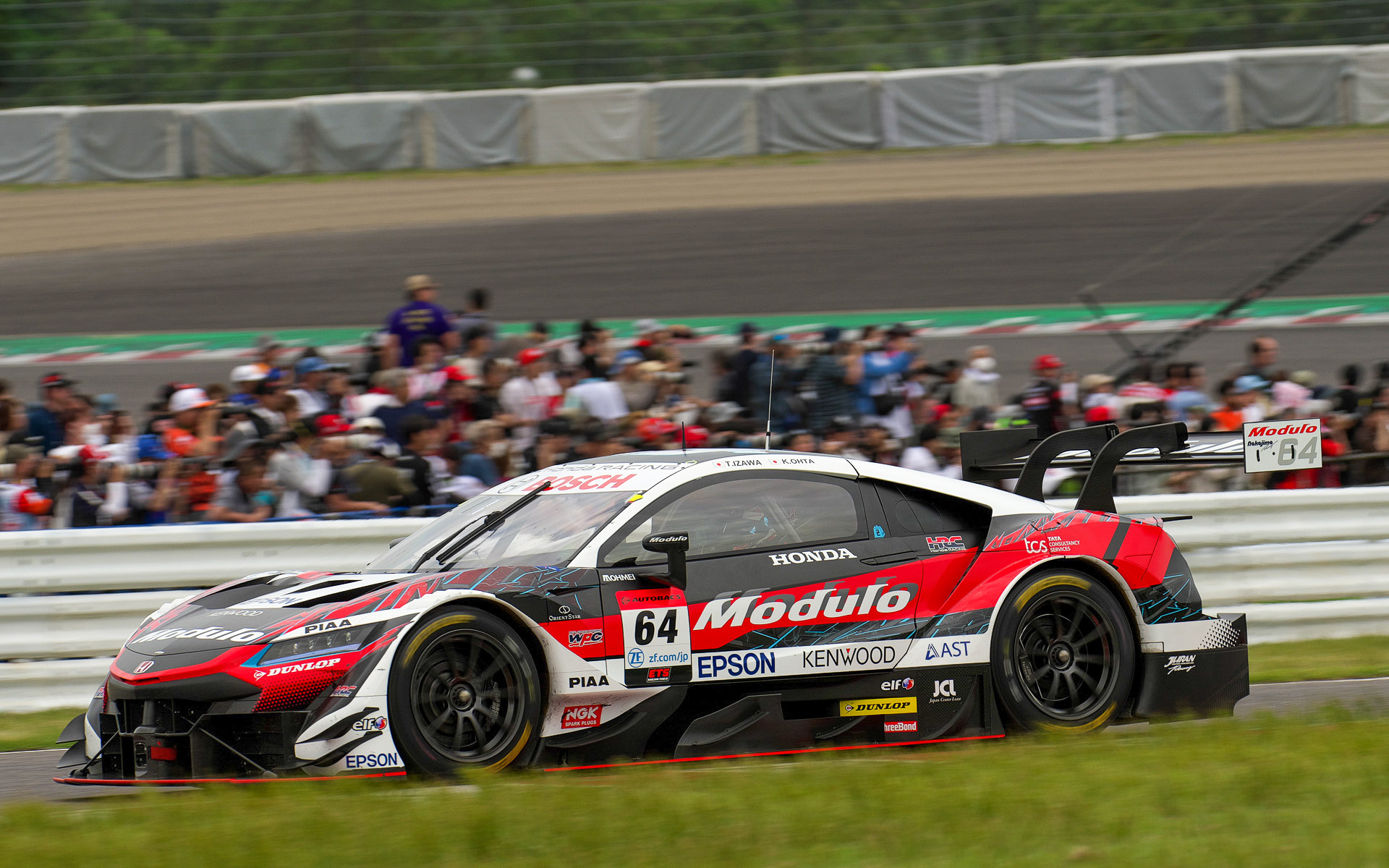 SUPER GT GT500クラスに参戦中の64号車 Modulo NSX-GT（伊沢拓也/太田格之進組）