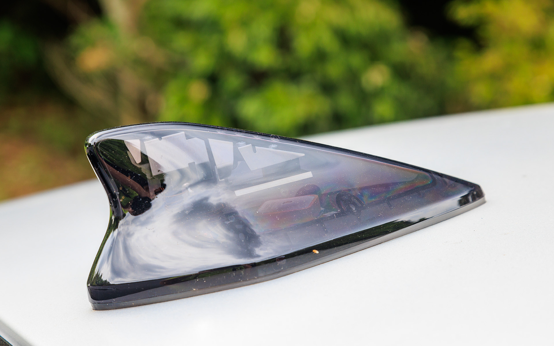 ミラーやシャークフィンアンテナはスケルトン仕様