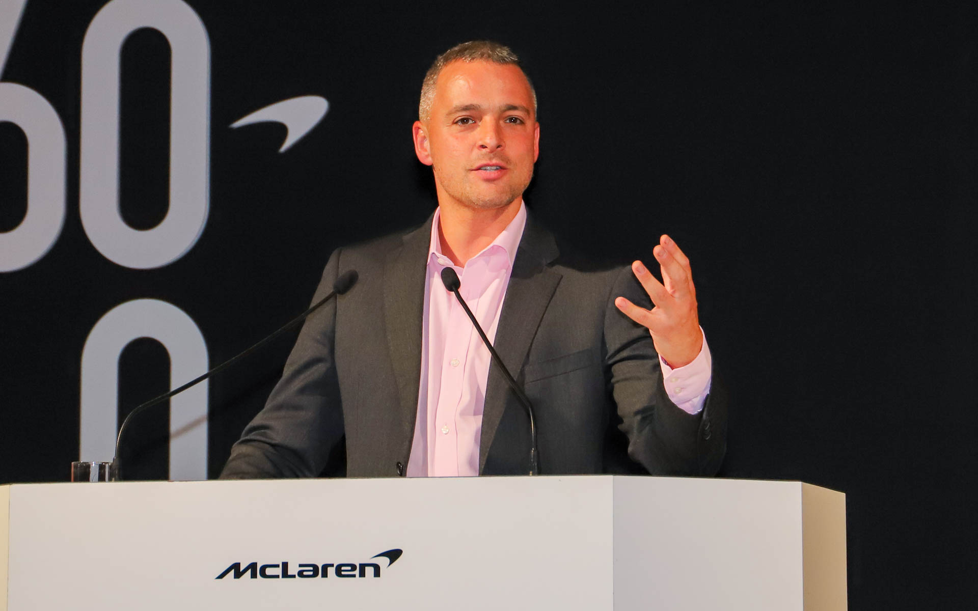 マクラーレン ブランドアンバサダーのアダム・リーブス氏