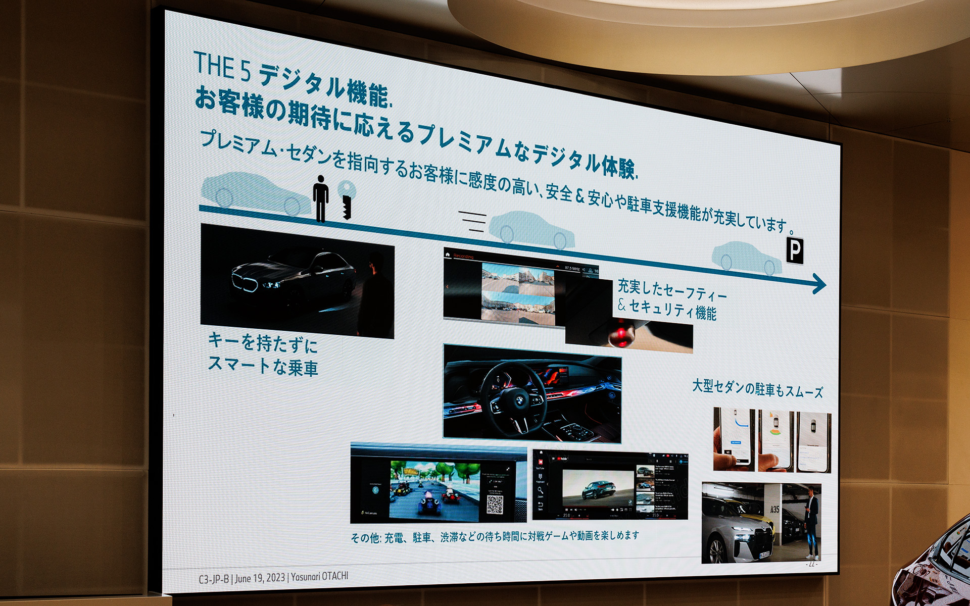 新型5シリーズに搭載されるデジタル機能