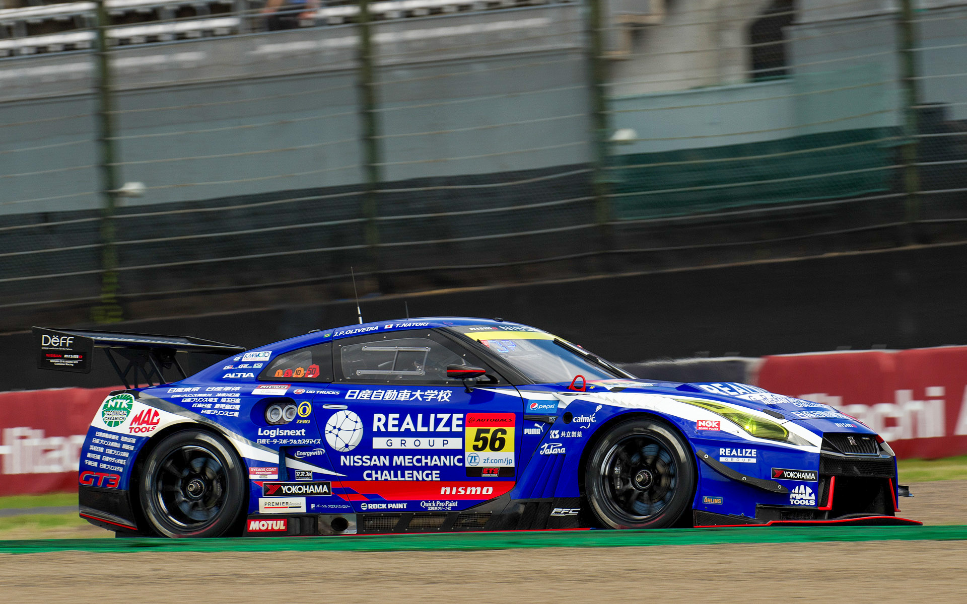 2022年は見事シリーズチャンピオンを獲得した56号車 リアライズ日産メカニックチャレンジ GT-R（ジョアオ・パオロ・デ・オリベイラ/名取鉄平組）
