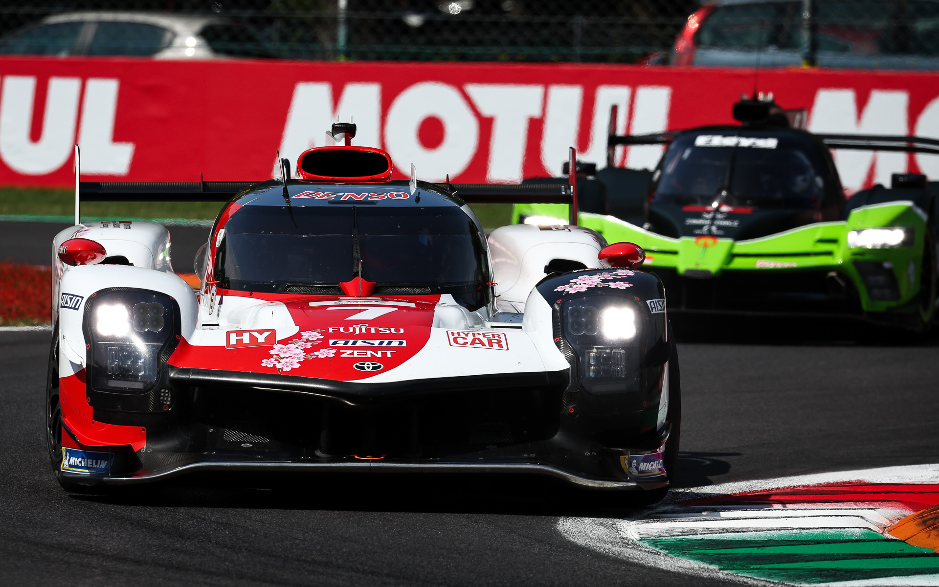 WEC第5戦モンツァでポールポジションを獲得した小林可夢偉選手の駆るTOYOTA GAZOO Racing 7号車GR010 HYBRID