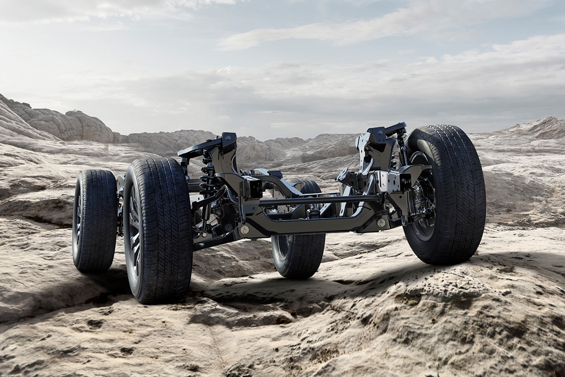 フレームとサスペンション