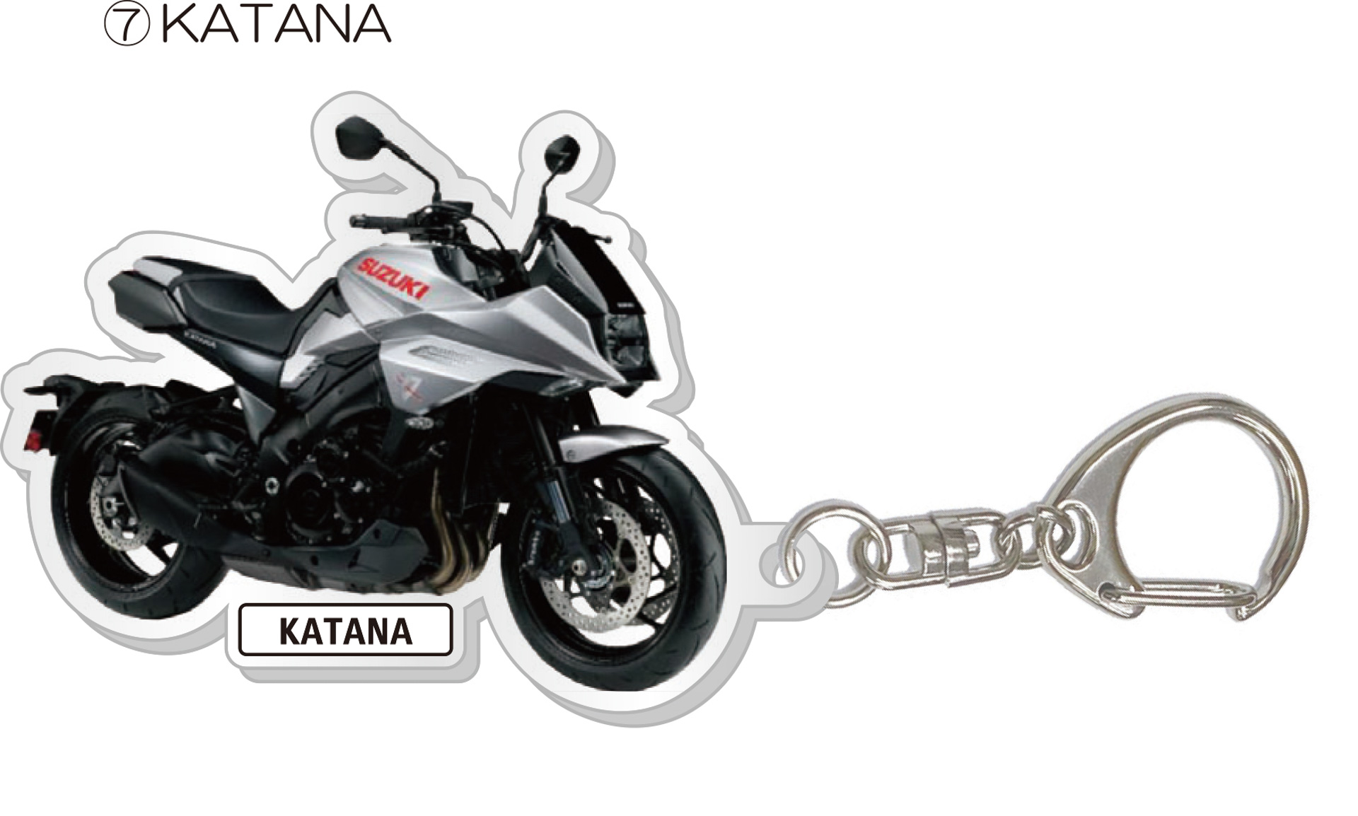 イベント会場限定グッズ「ランダムアクリルキーホルダー」 価格：500円、上記のいずれか1点が銀の袋に入っており中身は選べない