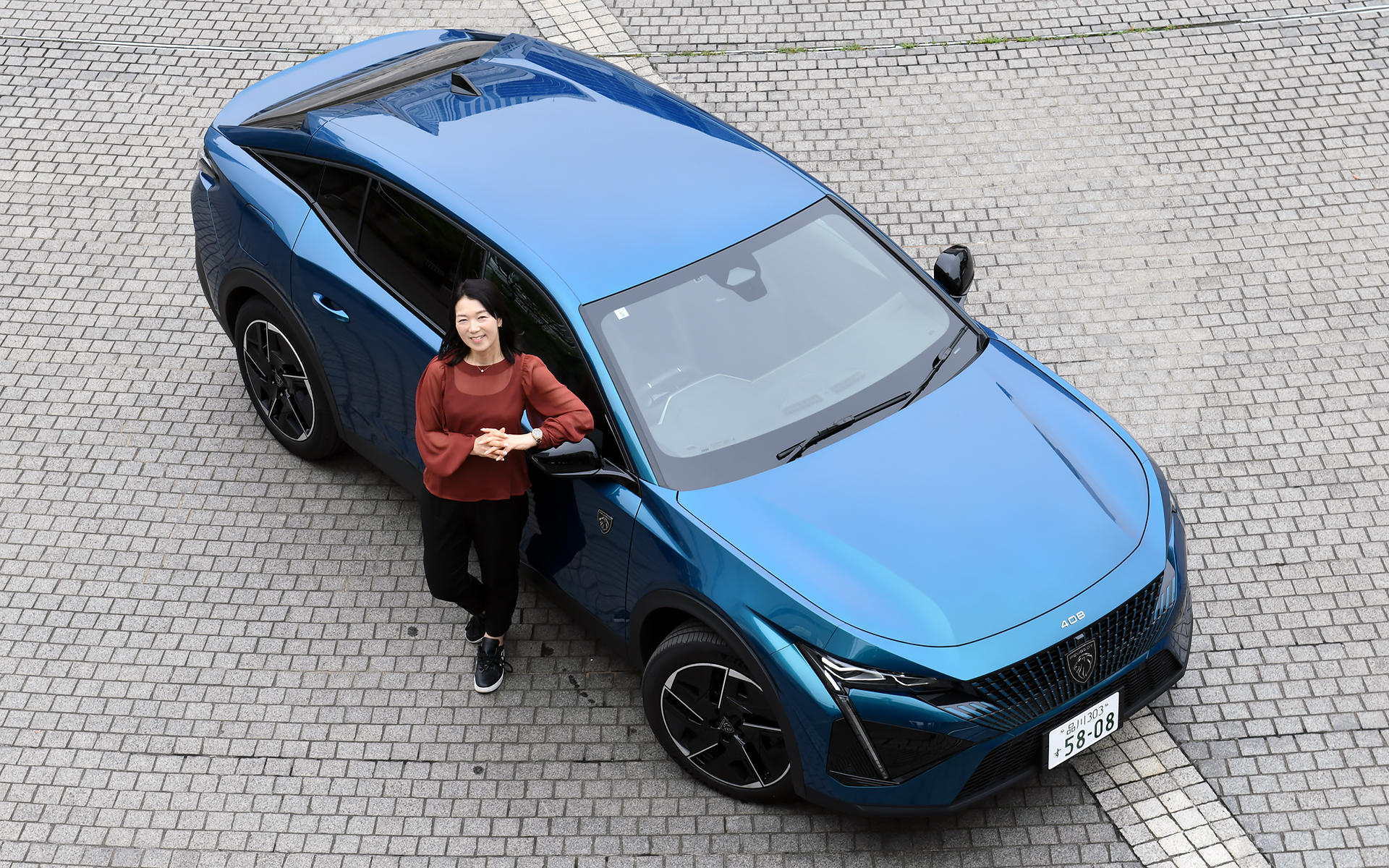 まるも亜希子がプジョーの新型408に試乗