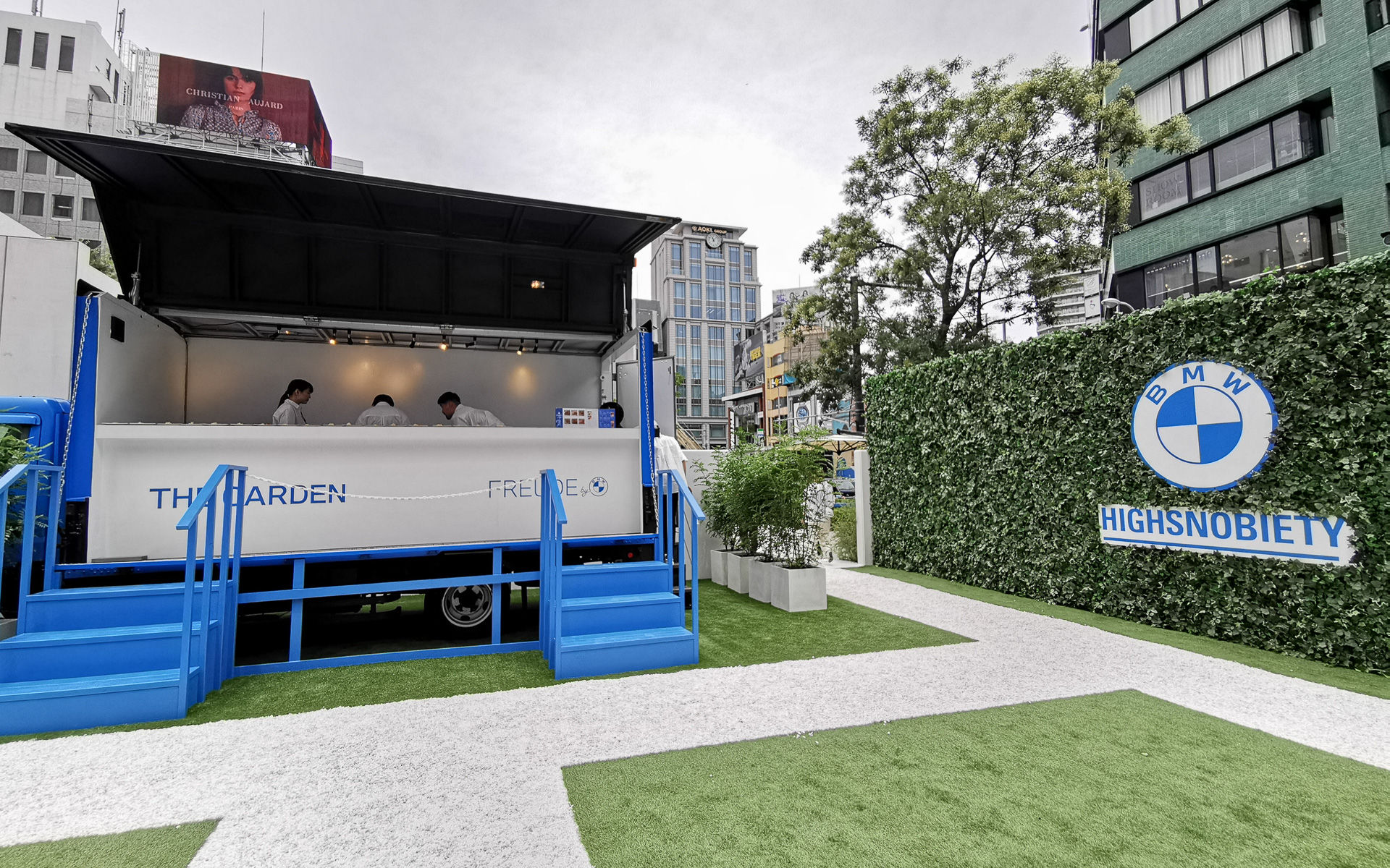 THE GARDENにはキッチンカーが常設