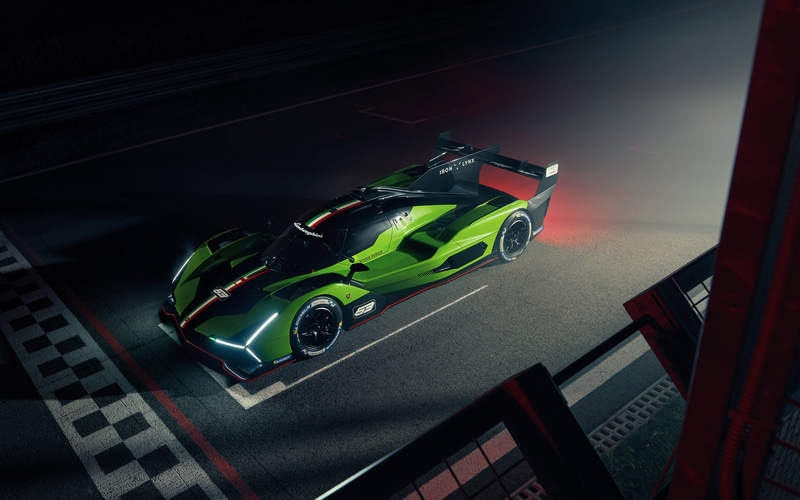 ランボルギーニ、ル・マン24時間参戦マシン「SC63」プロトタイプ公開