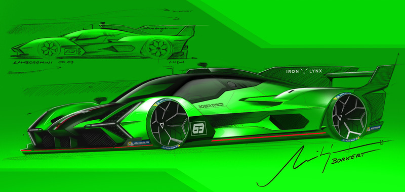 ランボルギーニ、ル・マン24時間参戦マシン「SC63」プロトタイプ公開
