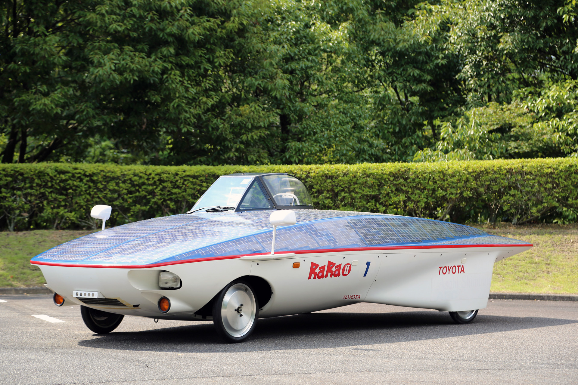 トヨタ ソーラーカー RaRaII（1991年 東京モーターショー出展車）