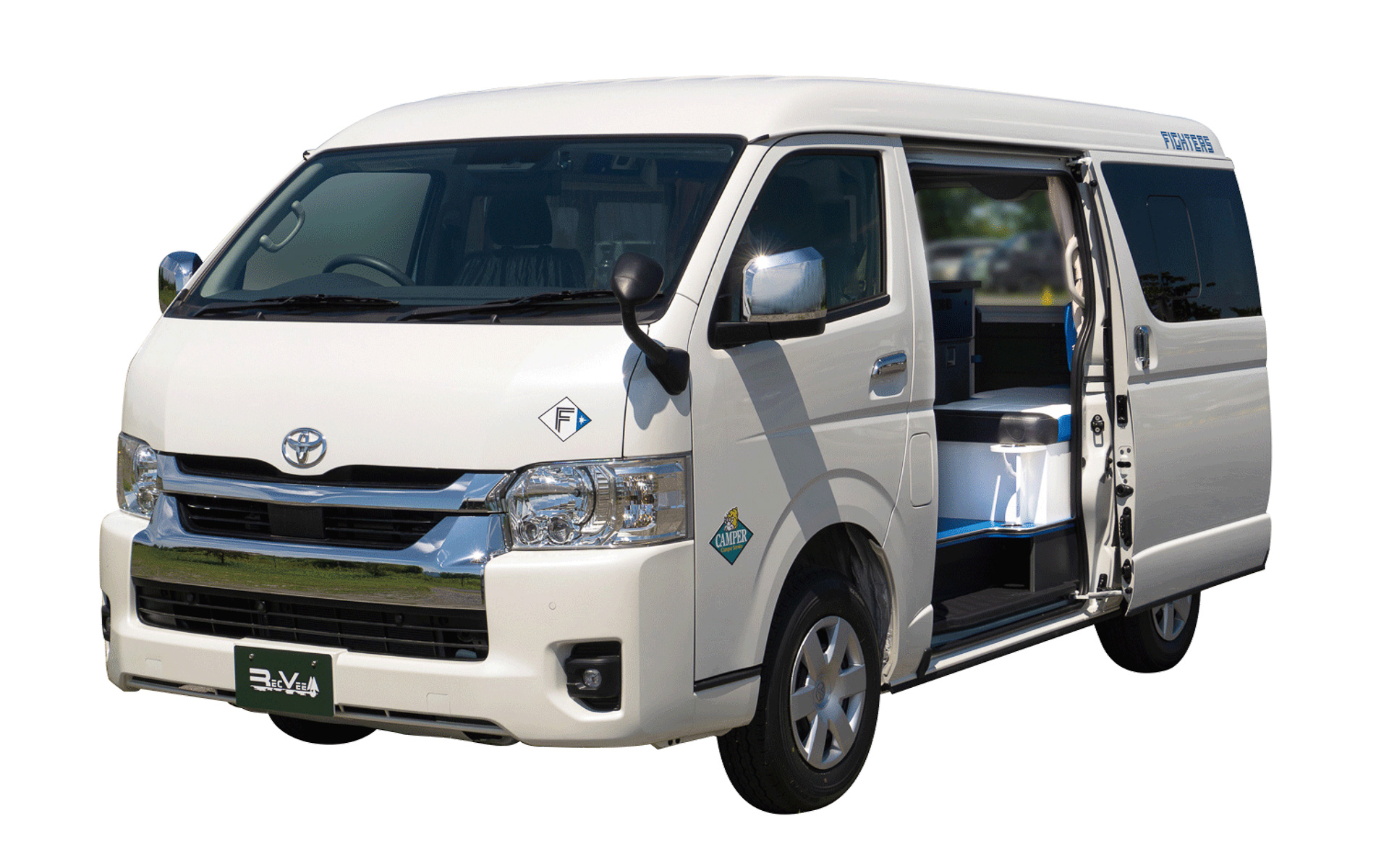 車両はトヨタ「ハイエース」がベース