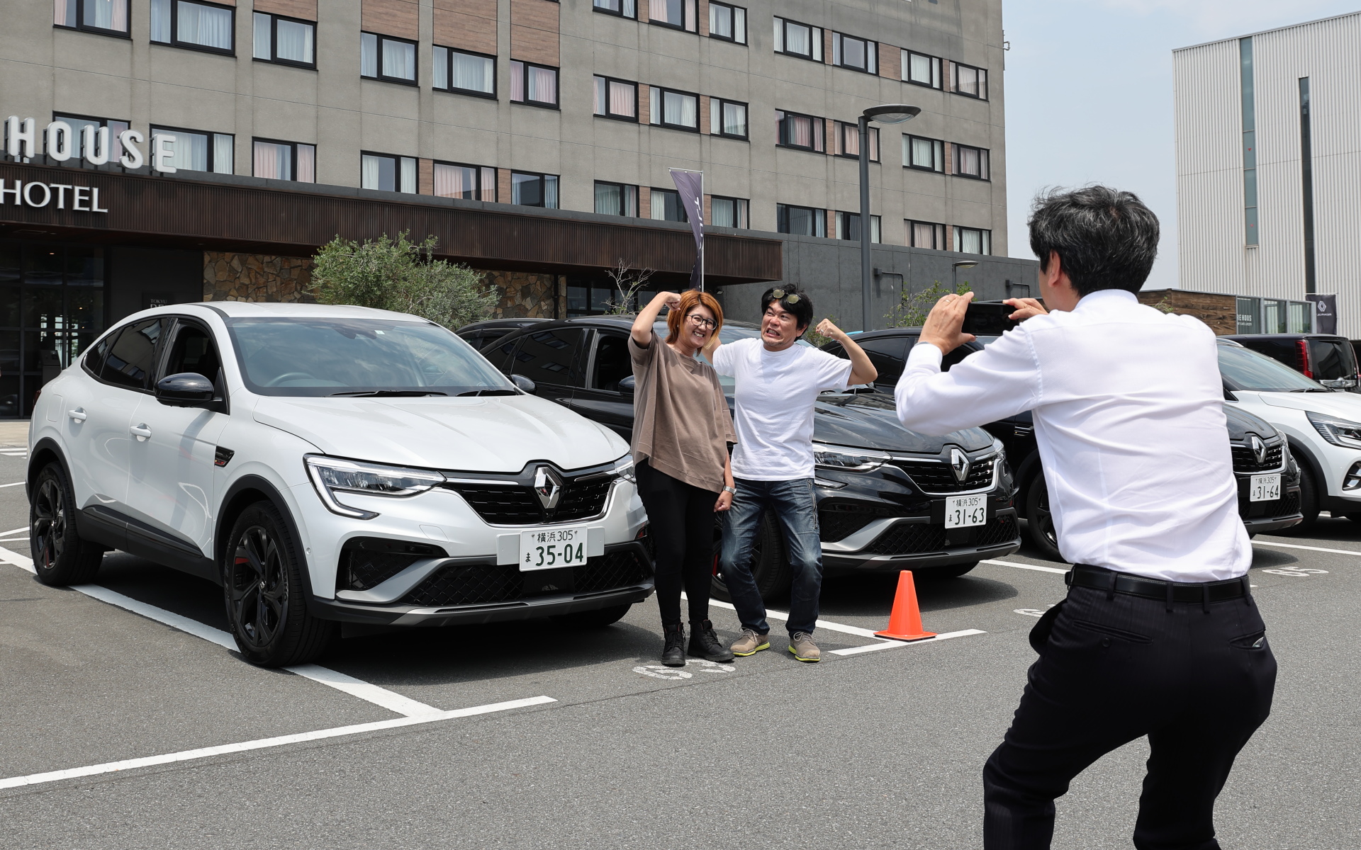 出発前の記念撮影。目指すは優勝扱いの2位ではなく、1位の名誉！