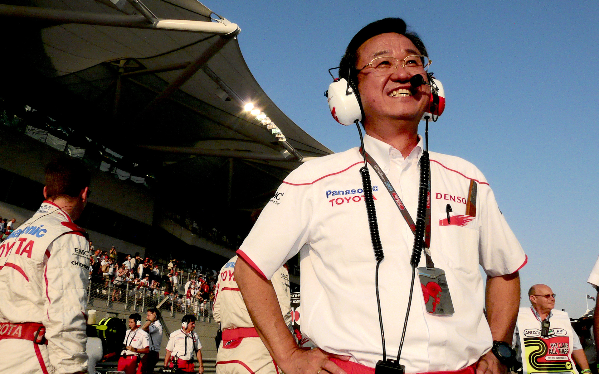 2009年当時トヨタF1のチーム代表の山科忠氏